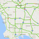 Illustration for article titled Horrifying LA Traffic Jam Once Again Creates Beautiful Holiday Light Display